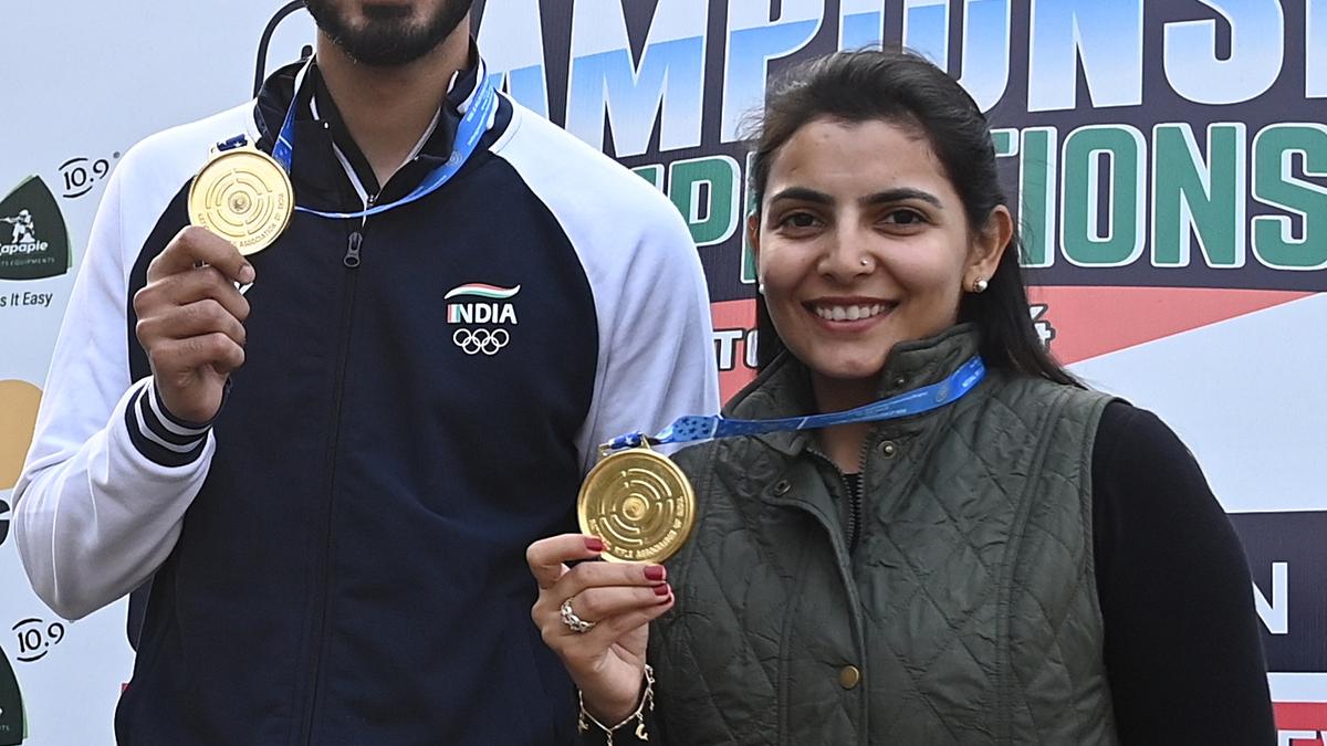 Mixed skeet gold for Maheshwari and Anantjeet