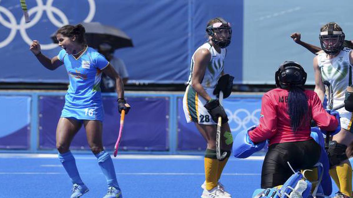 Tokyo Olympics Indian Womens Hockey Team Reaches Olympic Quarter Finals The Hindu 