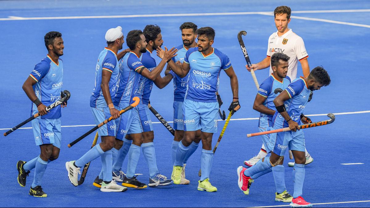 Indian hockey team beats world champions Germany 5-3 in second Test, but loses series in shoot-out