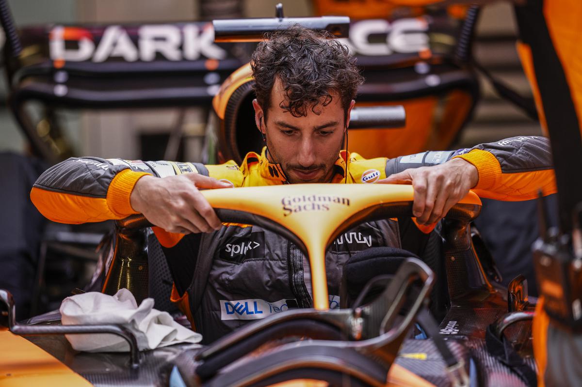 Unhappy marriage: Ricciardo has struggled to adapt to the McLaren, which hasn’t suited his driving style.