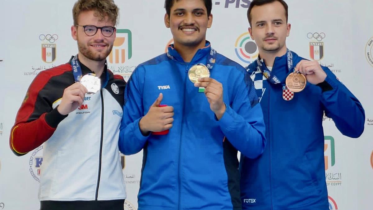 Rudrankksh Patil wins air rifle gold in Cairo World Cup