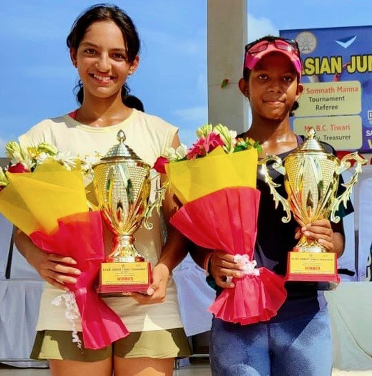 Diya Chaudhary wins a double crown in Asian under-14 tennis