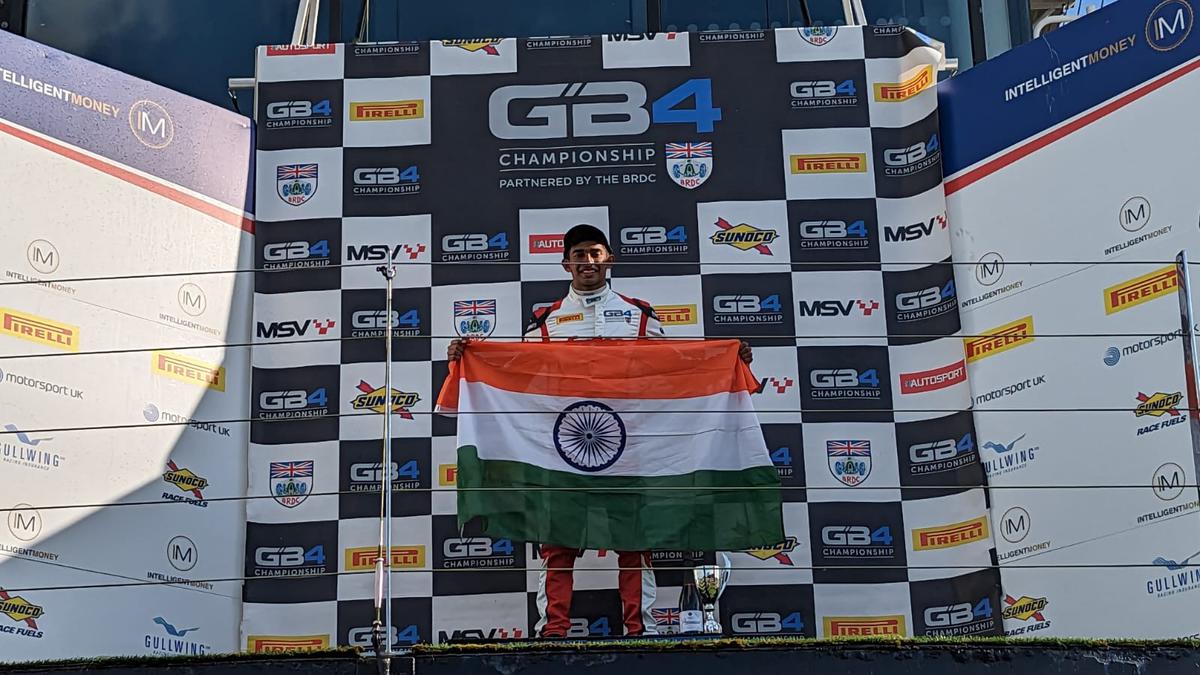 Ruhaan clinches podium in GB4 single­seater championship