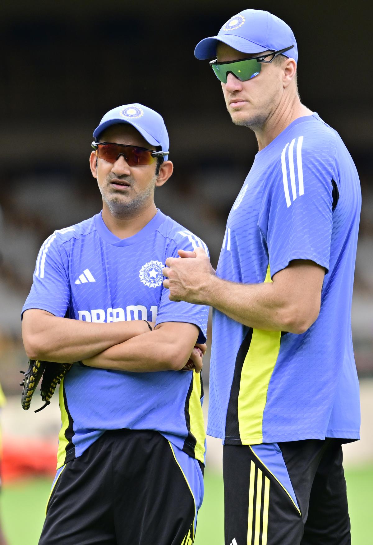 India head coach Gautam Gambhir and bowling coach Morne Morkel.