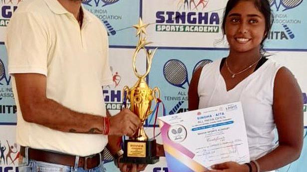 Sharanya wins title