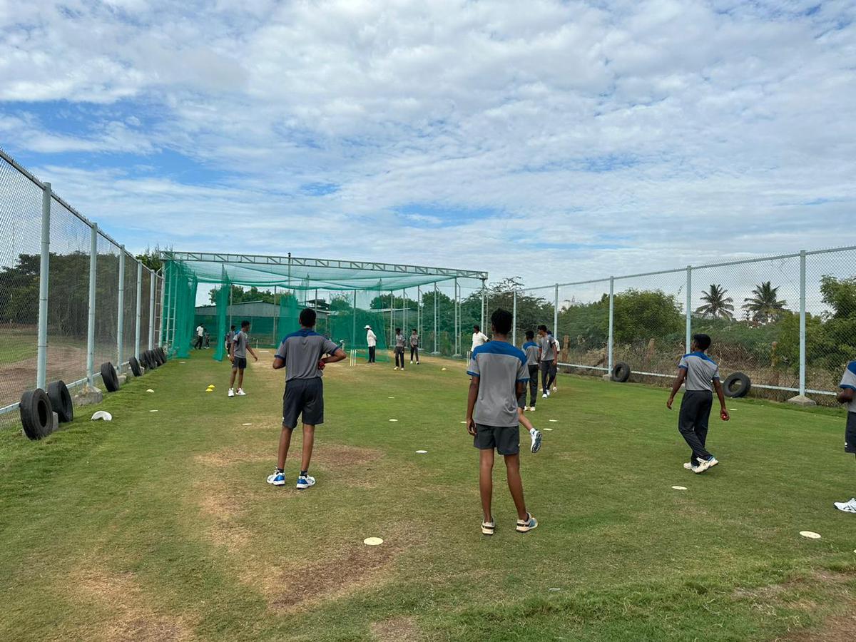 TNCA fast bowlers camp in Tiruppur