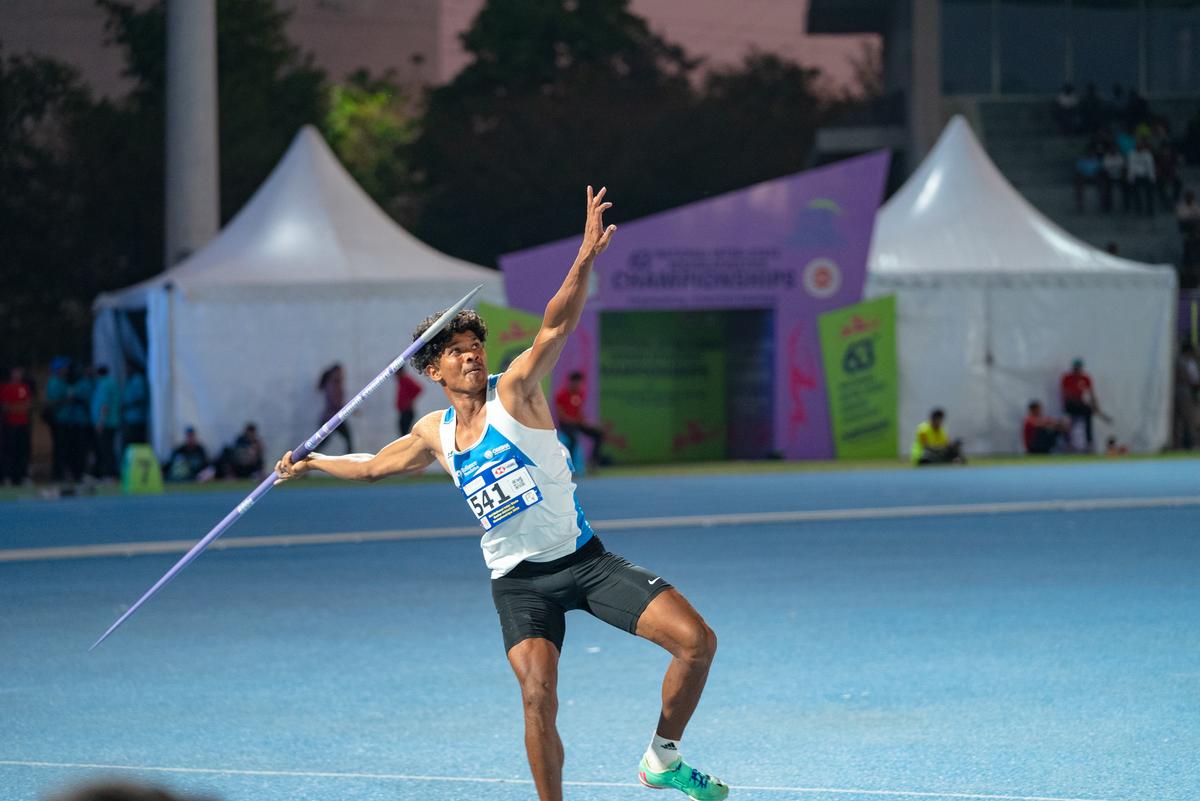 Upgrade necessary: It’s in the throwing events that Nayak needs ‘some work’, says coach Garnaik. | Photo credit: Reliance Foundation Youth Sports