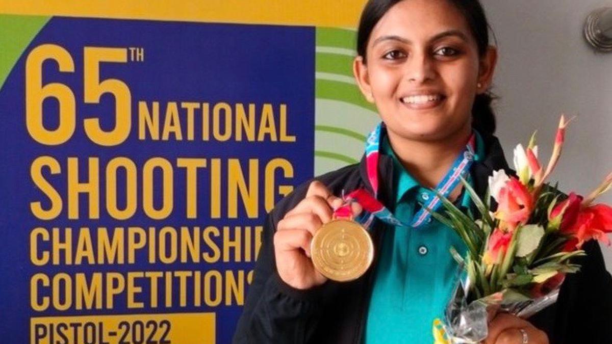 Divya claims air pistol gold in the National shooting championship in style