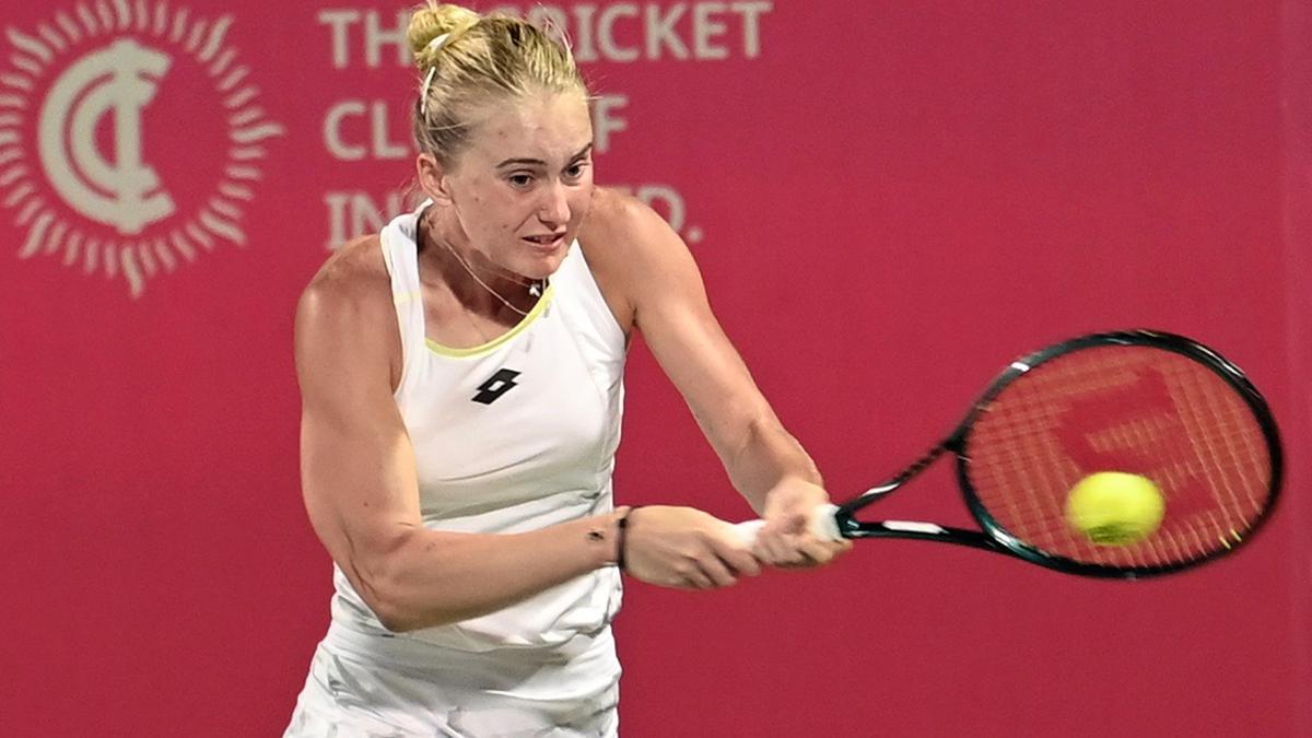 MUMBAI OPEN | Kudermetova wards off Sahaja’s problem