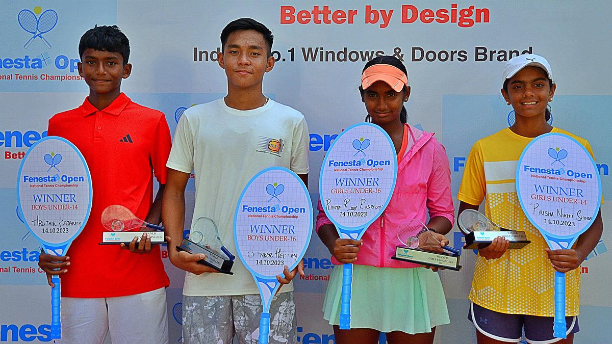 Shanker and Rishitha claim National under-16 titles