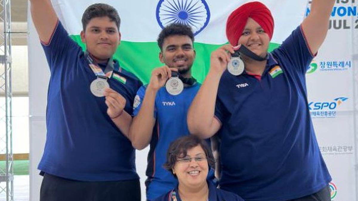 Indian team bags rapid fire pistol silver at Junior World Championships