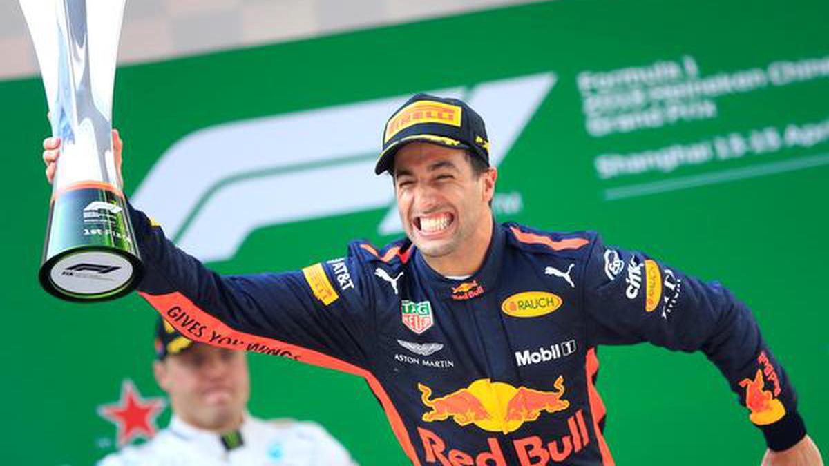 Chinese Grand Prix: Daniel Ricciardo wins, Valtteri Bottas comes second ...