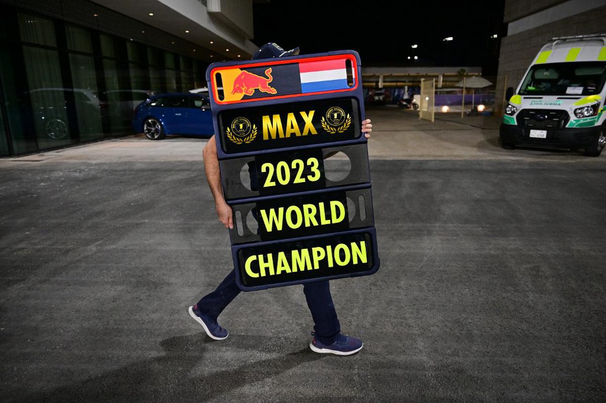 max verstappen world champion 2023