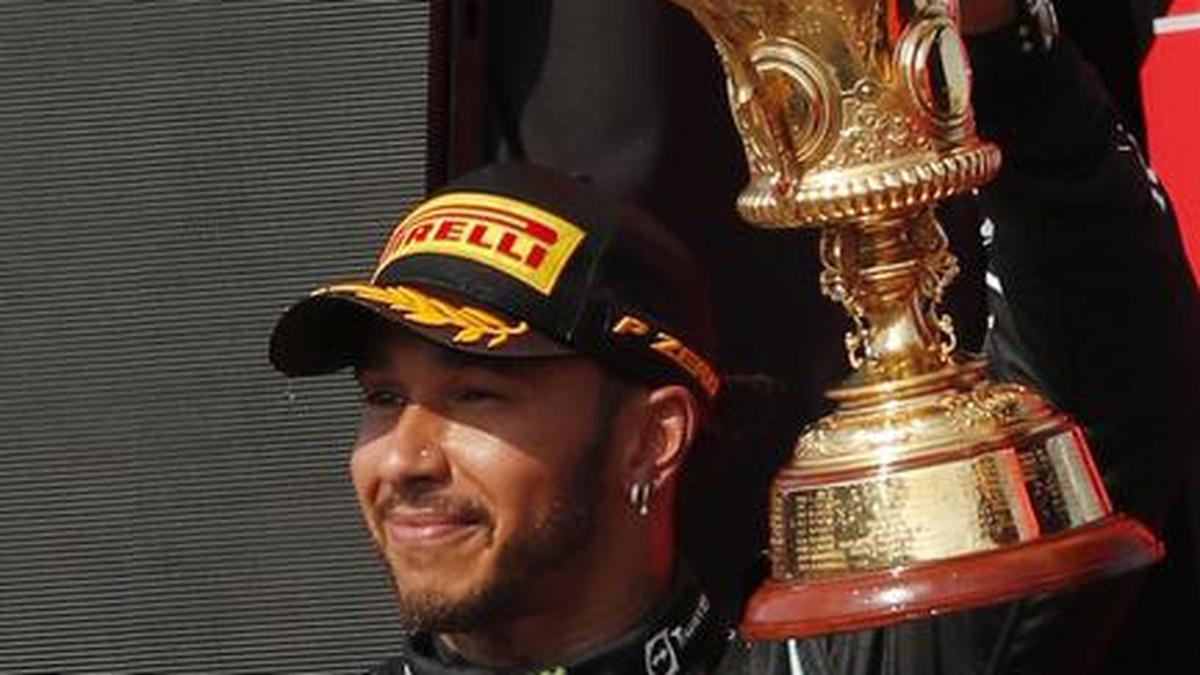 Hamilton racks up 99th career win - The Hindu