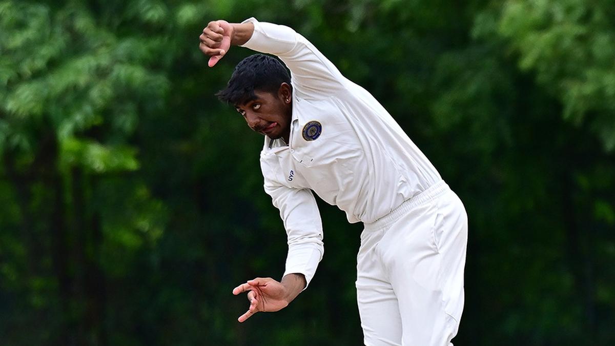 Buchi Babu semifinal | Nitin Sai spins Hyderabad to commanding victory Buchi Babu semifinal | Nitin Sai spins Hyderabad to commanding victory