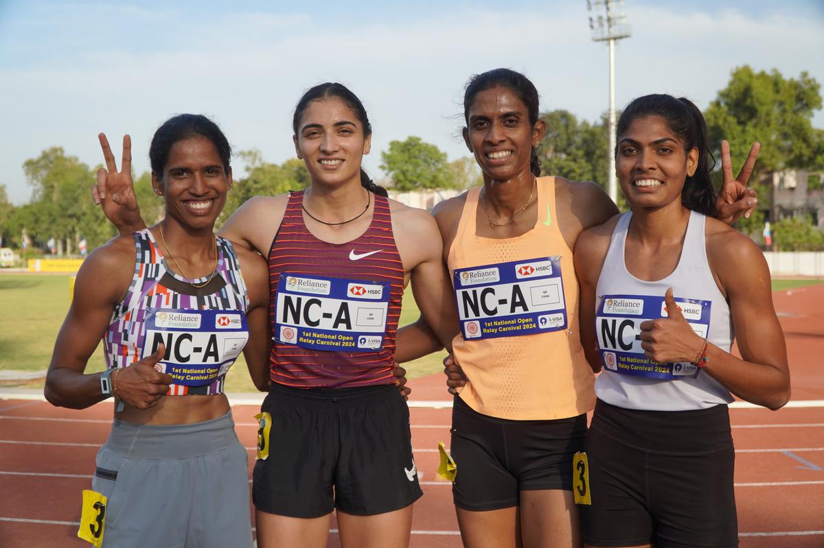 The National Camp ‘A’ team which won the women’s title. The National Camp ‘A’ team which won the women’s title.