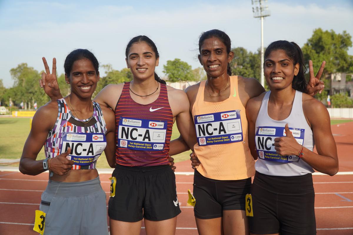 The National Camp ‘A’ team which won the women’s title.