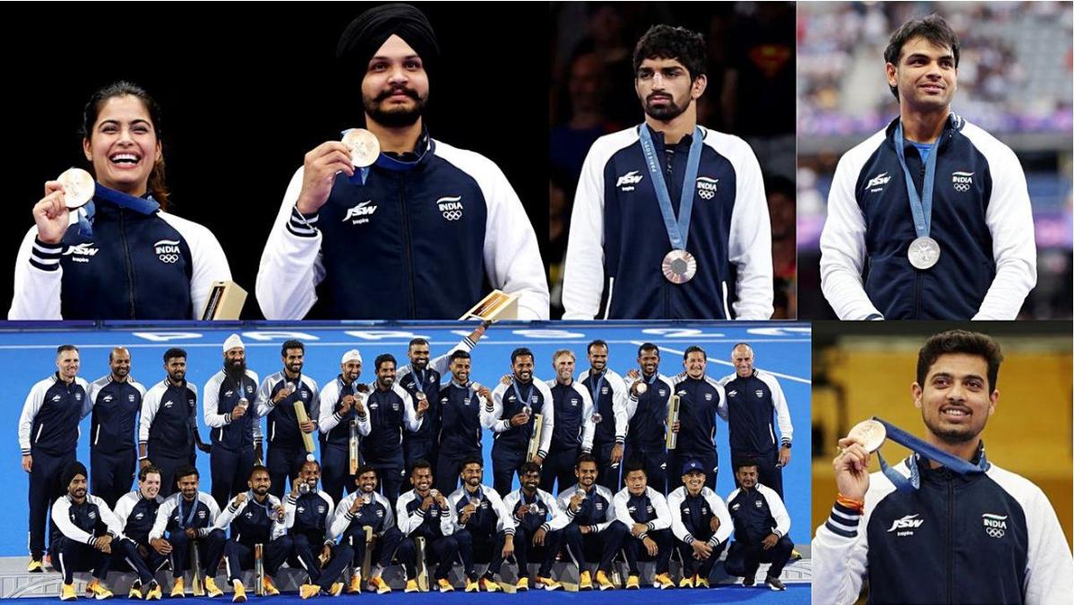 Paris Olympics: Six medals and six near misses; India finishes 71st in medal tally