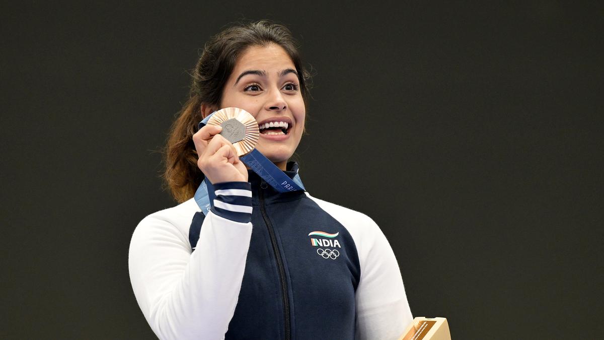 Manu Bhaker — first Indian woman to win shooting medal at Olympics