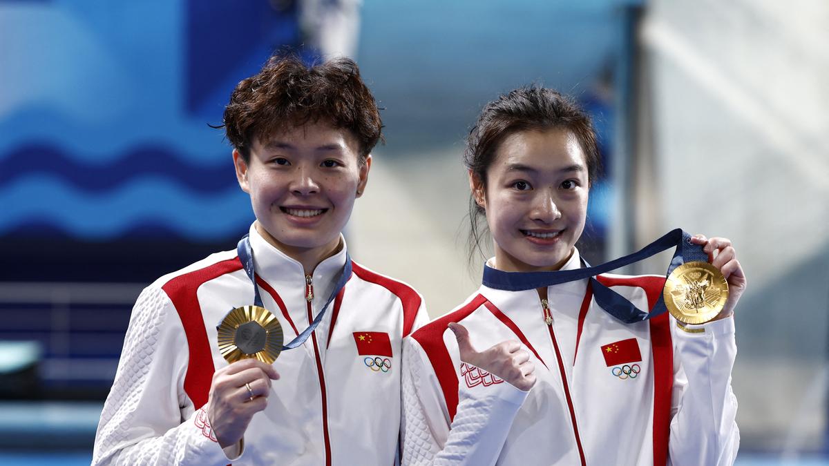 Paris Olympics: Chinese women win gold in clean sweep bid in diving event