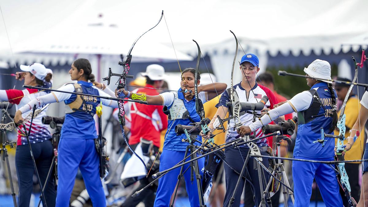 Paris Olympics: India directly qualify for quarterfinals in women’s team archery event