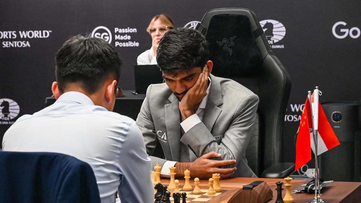 World Chess Championship: Gukesh draws second game against defending champion Ding Liren