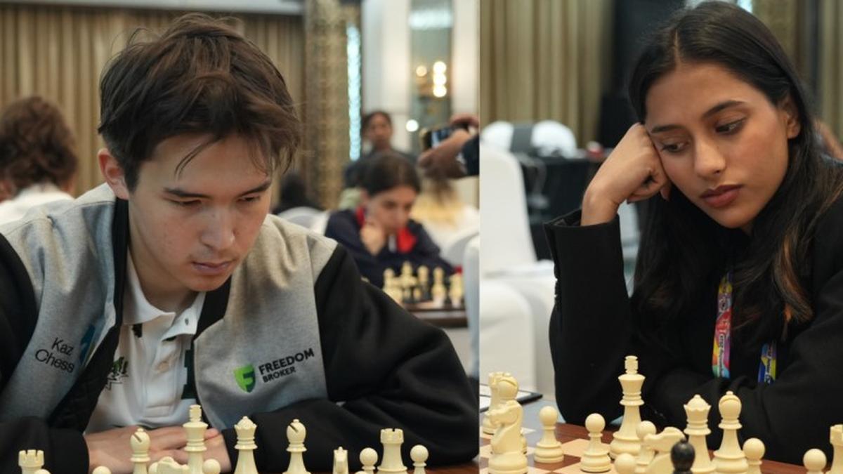 World Junior Chess: Unbeaten Divya and Nogerbek crowned the champions