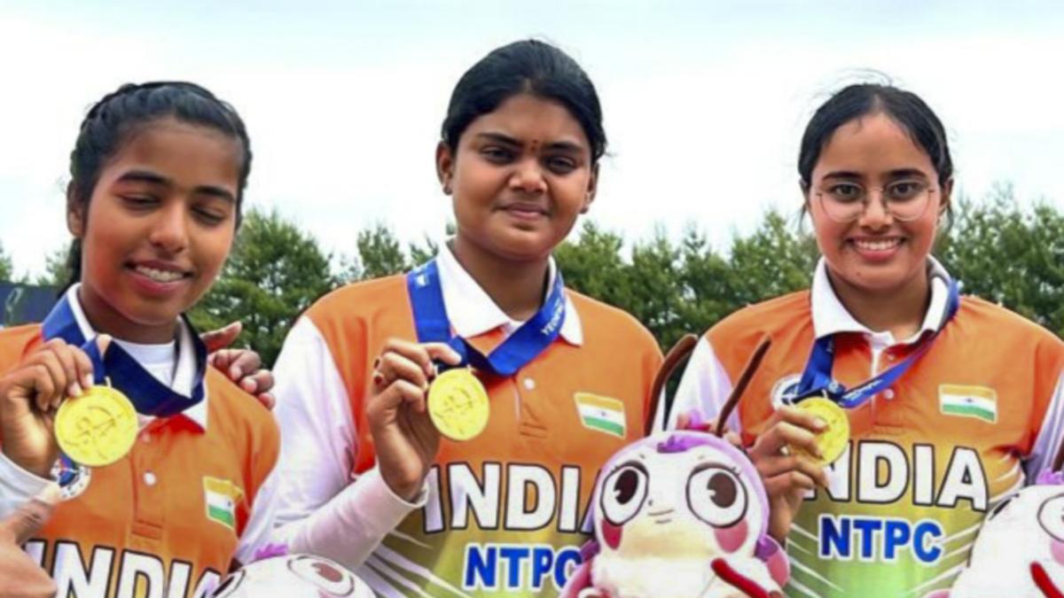 Indian women’s compound archery team wins hat-trick of World Cup gold medals