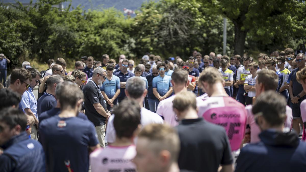 Cyclist Maeder dies after fall into ravine on Tour of Switzerland