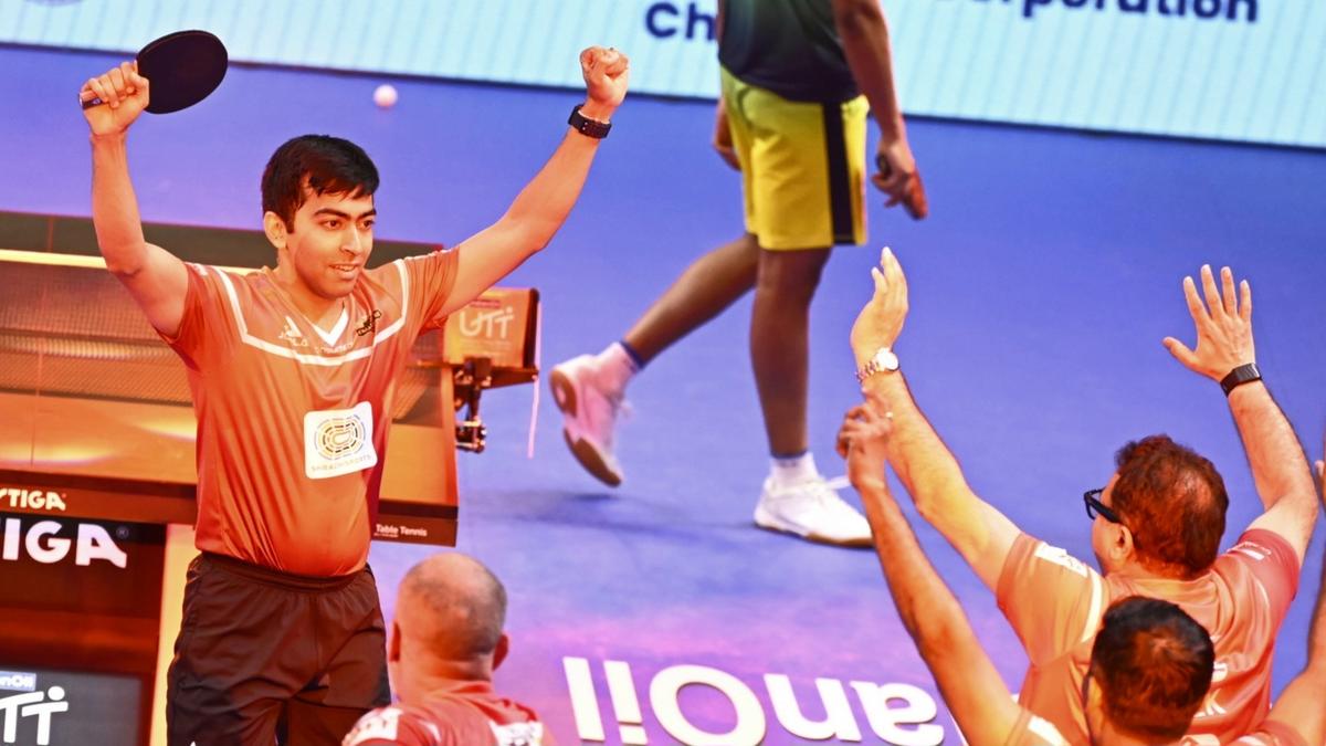 Ultimate Table Tennis League: Goa Challengers’ enters finals; captain Harmeet Desai in good spirits