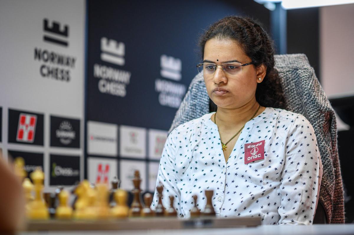 Koneru Humpy in action. Photo: Special Arrangement
