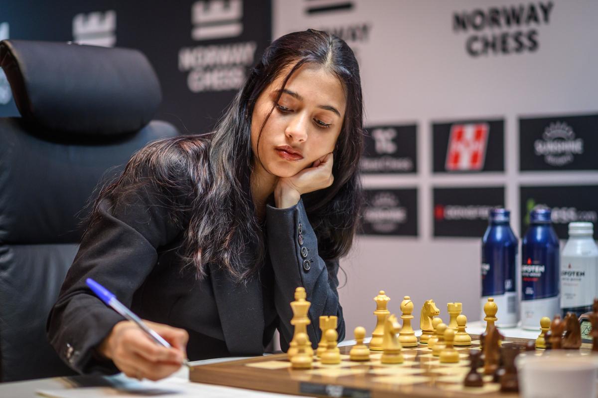 Divya Deshmuk lost to World Champion Ju Wenjun. Photo: Special Arrangement