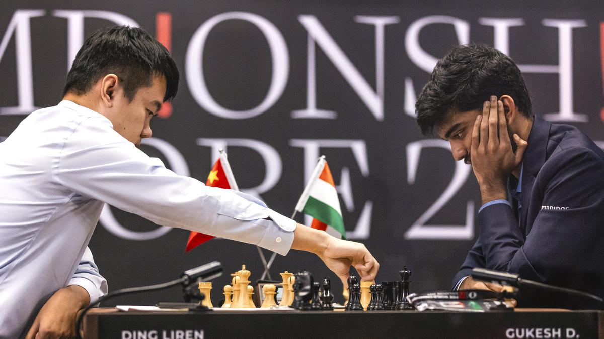 World Chess Championship: Nerves to play crucial role as Gukesh, Liren head for close finish