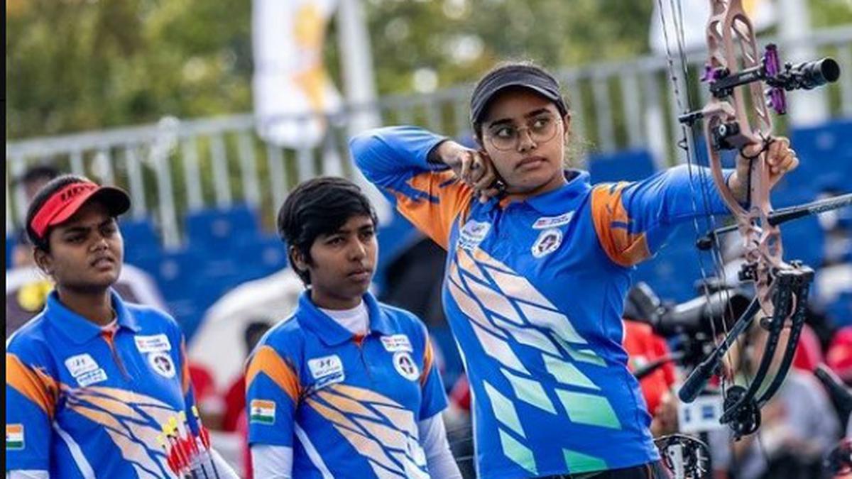 Indian women's compound team wins historic gold in World Archery Championships