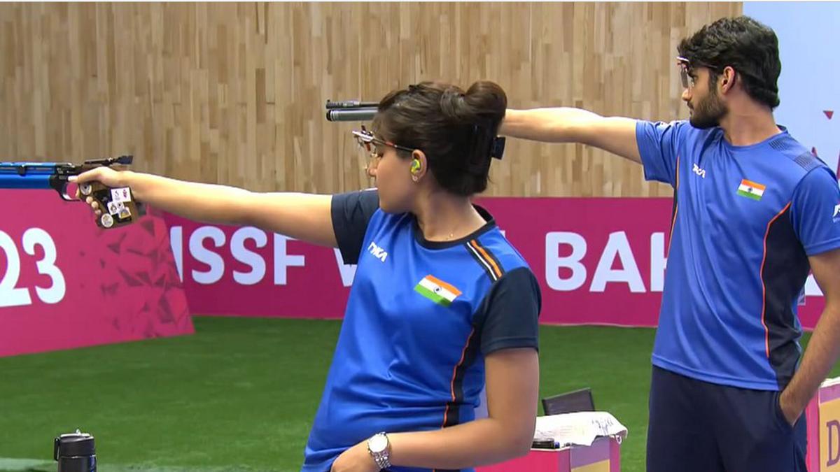 Indian clinches mixed team air pistol gold at World Championship