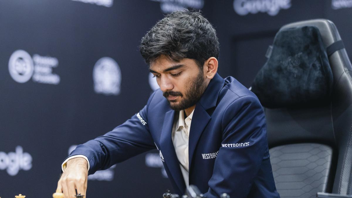 World Chess Championship: Honours shared in game five as Ding lets Gukesh off the hook