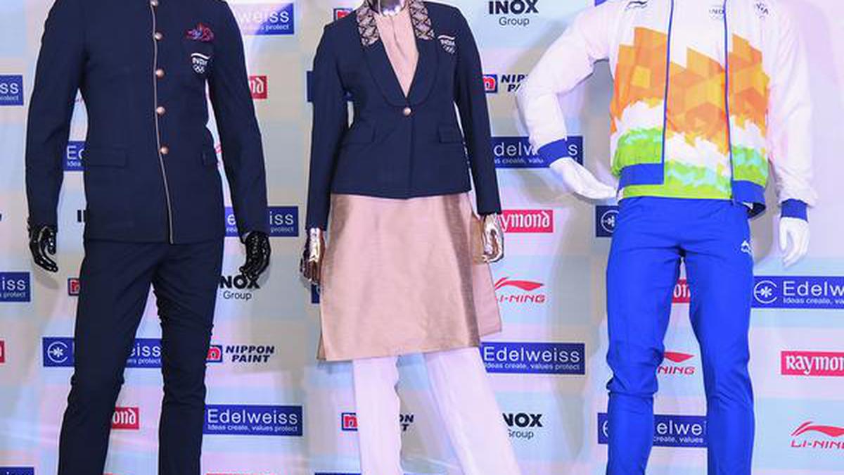 Indian official kits for Tokyo Games unveiled