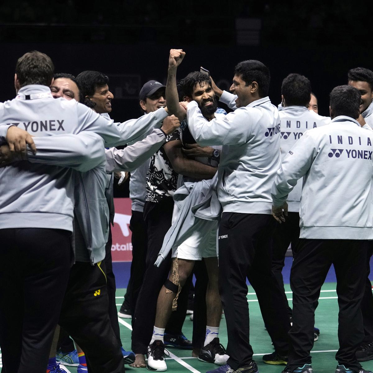 India beats Indonesia 3-0 to win maiden Thomas Cup title