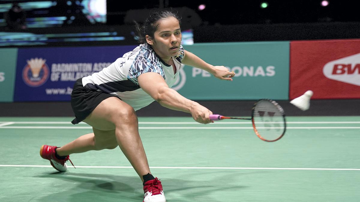 Singapore Open badminton | Saina Nehwal stuns Bing Jiao to join Sindhu ...