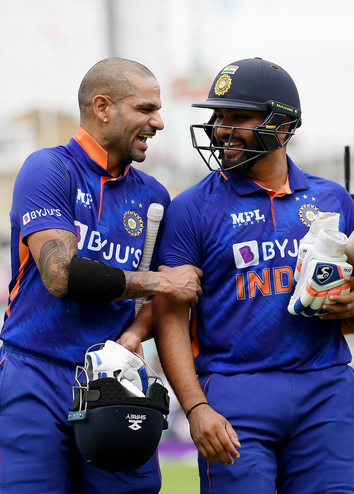 Instant chemistry: With 5,148 runs in tandem, Dhawan and Rohit are ranked fourth in the all-time list of ODI opening partnerships. | Photo credit: Getty Images