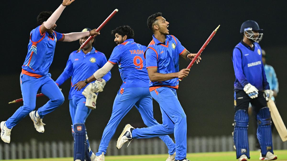 Taide’nin zamanındaki tonu Vidarbha’nın ilk Hazare Trophy zaferini sağladı