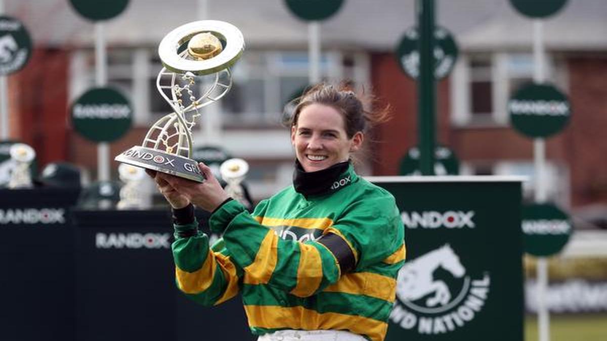 Rachael Blackmore first woman jockey to win Britain’s Grand