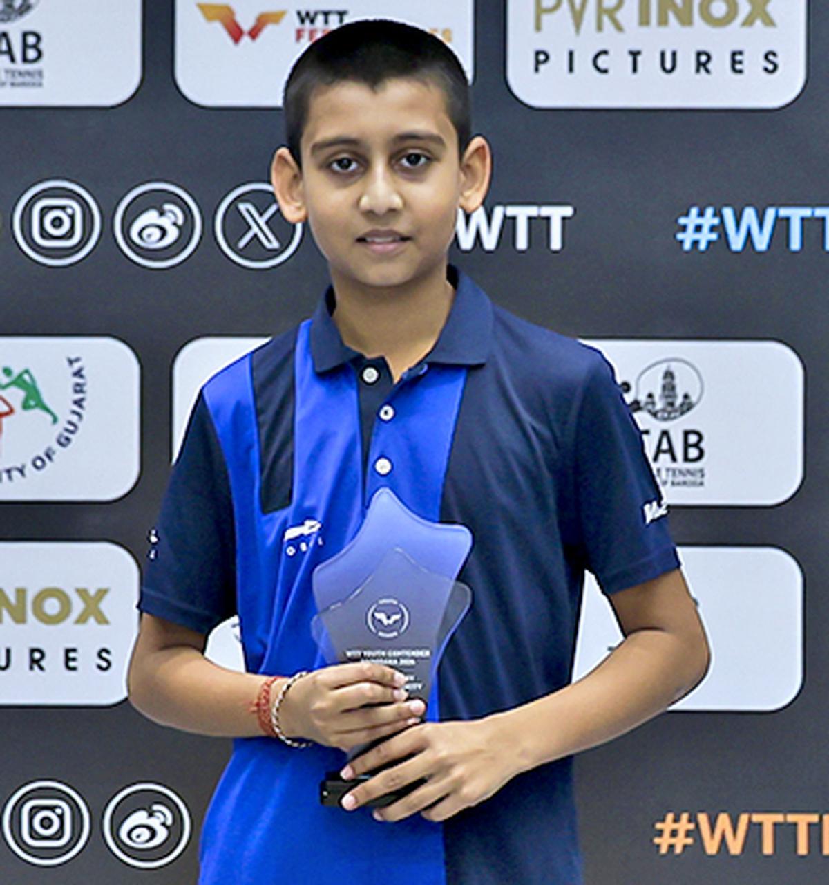 Rajdeep ganó el título masculino sub-11.
