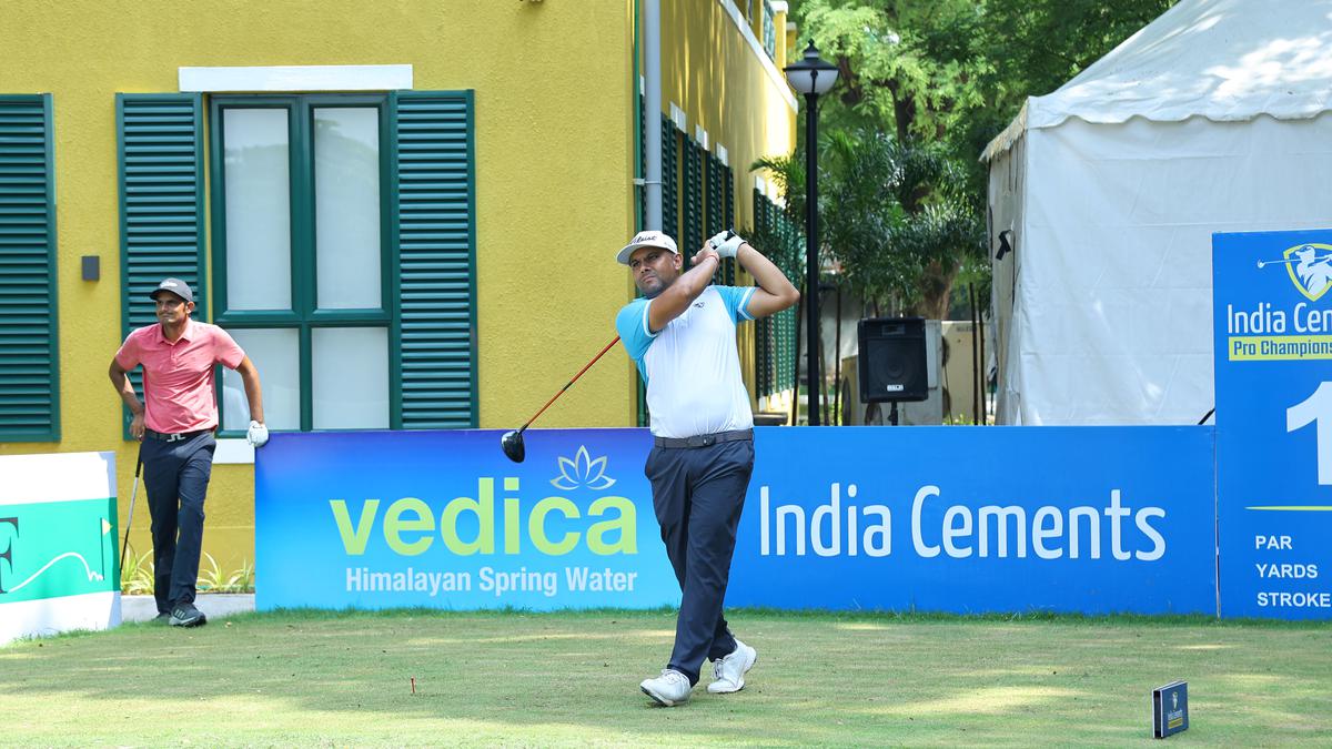 The seasoned Gaurav Pratap Singh of Noida and 22-year-old Sunhit Bishnoi of Gurugram each carded six-under-66 to emerge the joint leaders on the opening day of the India Cements Pro golf championship at the Cosmo-TNGF course here on Wednesday.