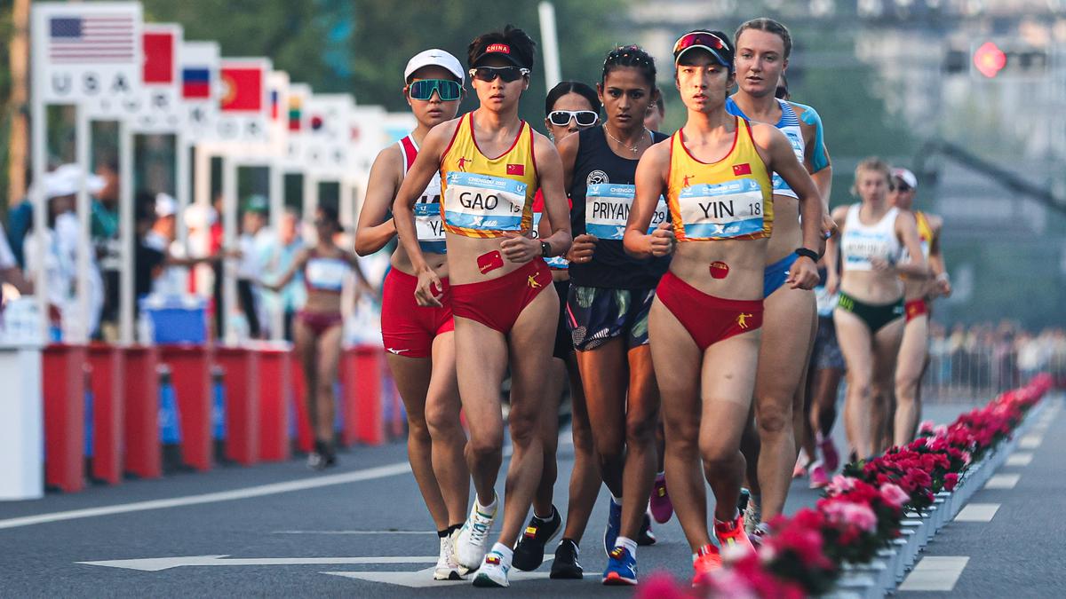 World University Games | Indian women race walkers win team bronze