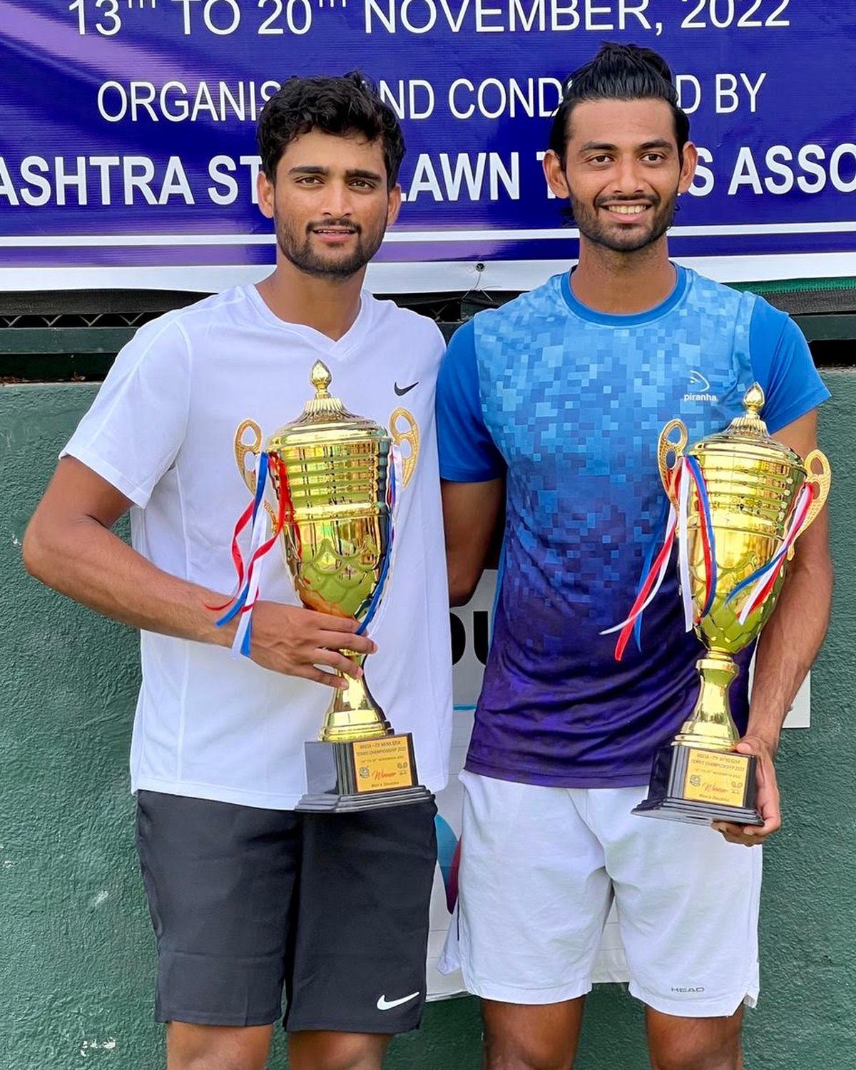 Rithvik and Niki win fourth doubles title in a row