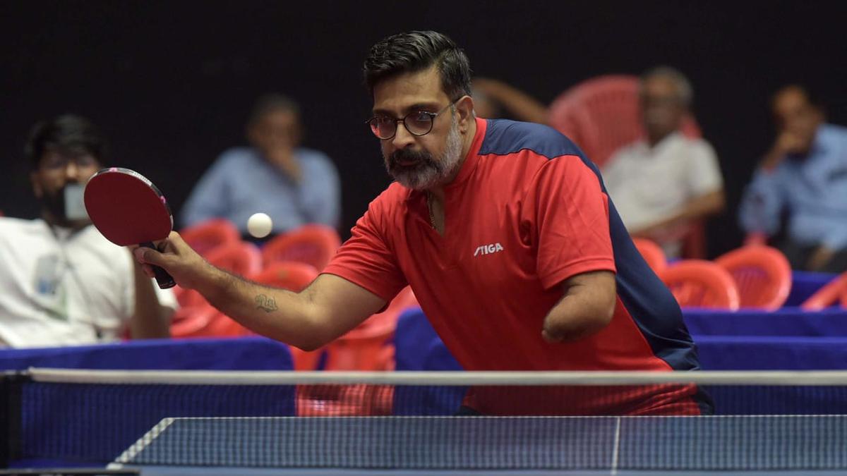 Hitesh Dolwani triumphs at national Para table tennis championship