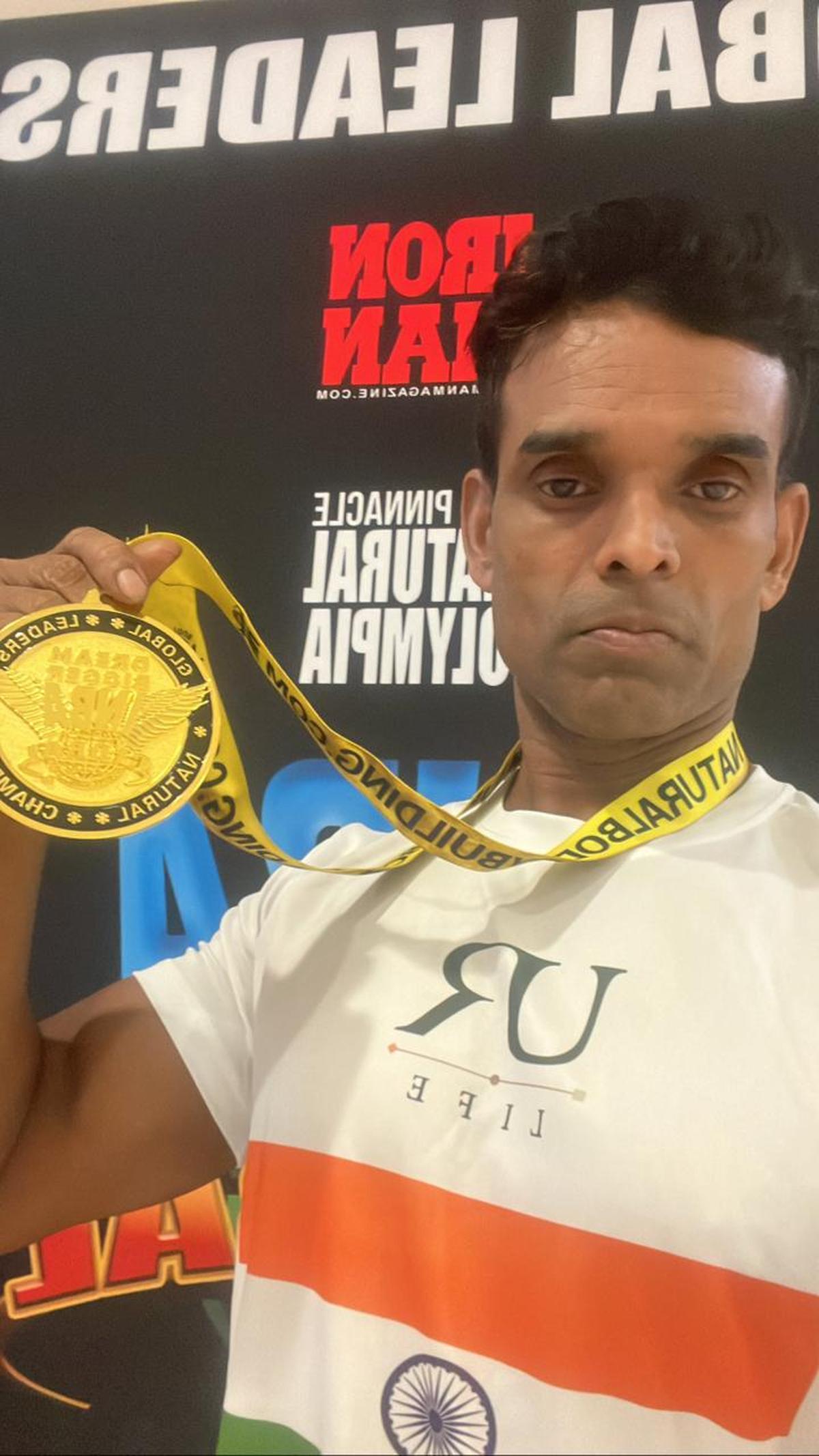Hyderabad’s vegan bodybuilder wins silver
in Natural Mr World meet