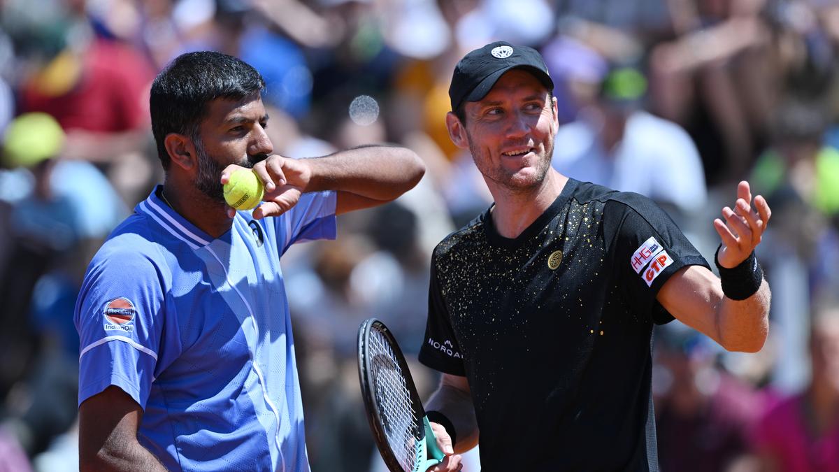 Rohan Bopanna-Matthew Ebden pair moves to French Open second round with tough win