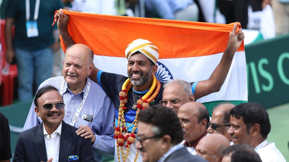Bopanna ends Davis Cup career on a high, India wins 3-1 against Morocco